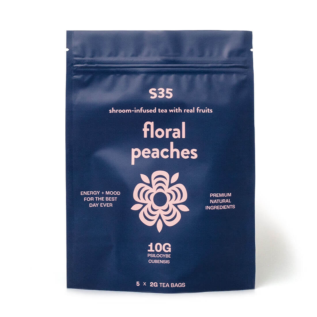 Shroom-Infused Tea Floral Peaches 2g