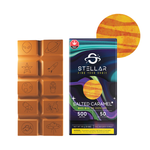 Stellar 500mg Chocolate Bar