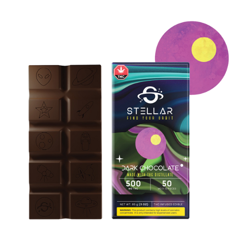 Stellar 500mg Chocolate Bar