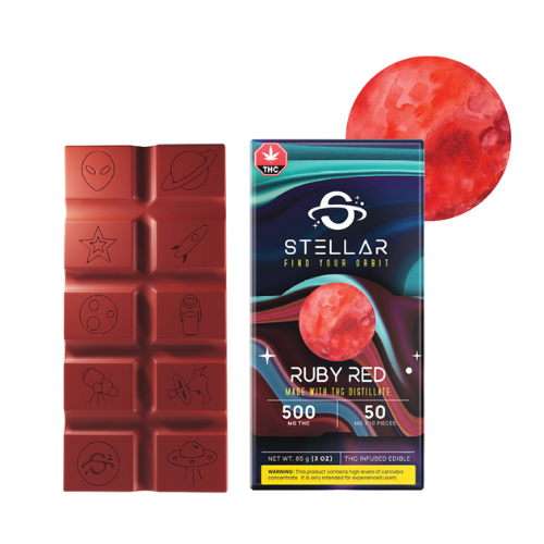 Stellar 500mg Chocolate Bar