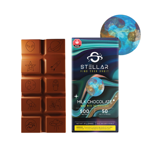 Stellar 500mg Chocolate Bar