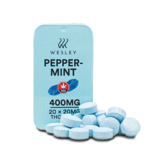 Wesley Mints 400mg THC